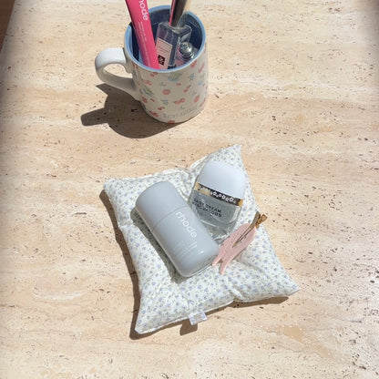 BLUE DITSY FLORAL CLOUD COASTER