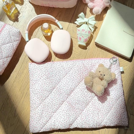 PINK DITSY LAPTOP SLEEVE
