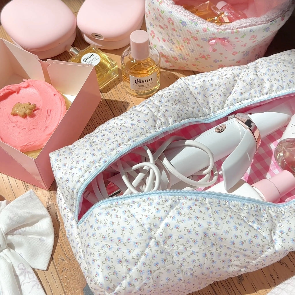 BLUE DITSY FLORAL HAIRTOOL DYSON BAG