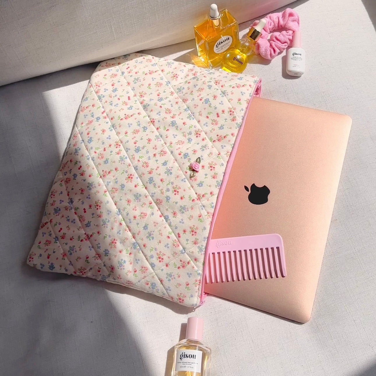 YELLOW VINTAGE LAPTOP SLEEVE-AYJAY