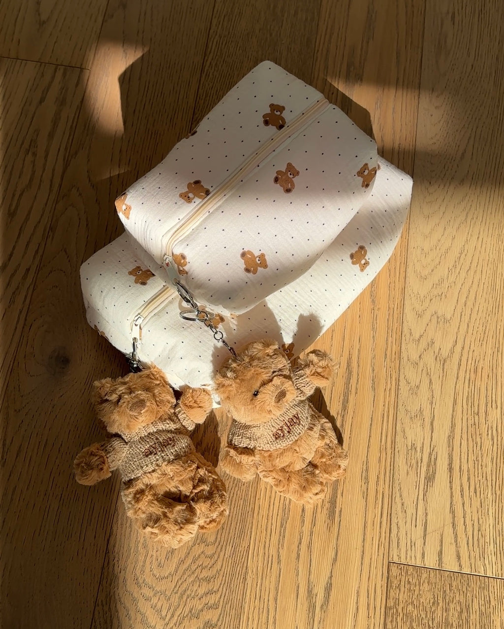 TEDDY BEAR POLKA DOT