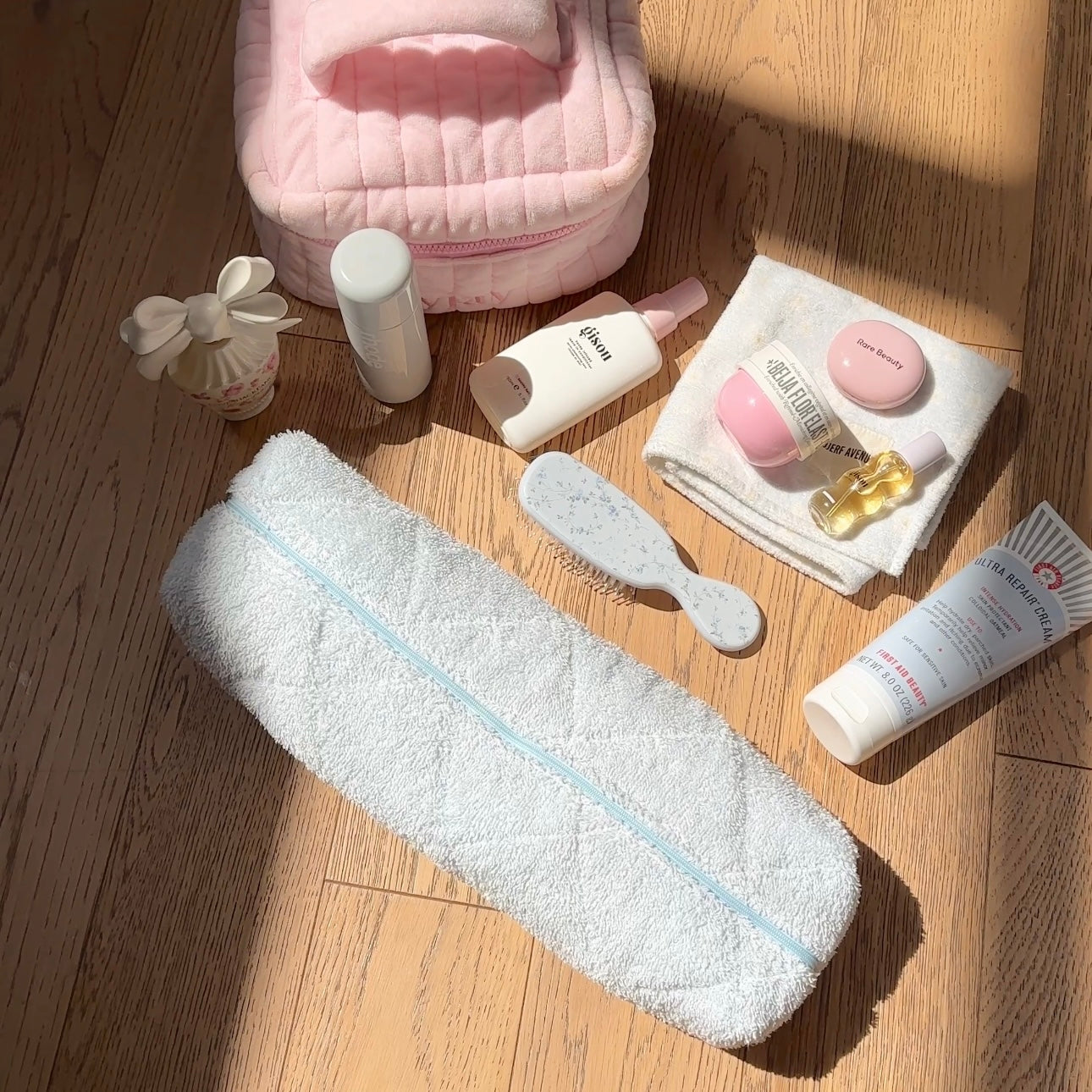 BABY BLUE TEDDY HAIRTOOL DYSON BAG