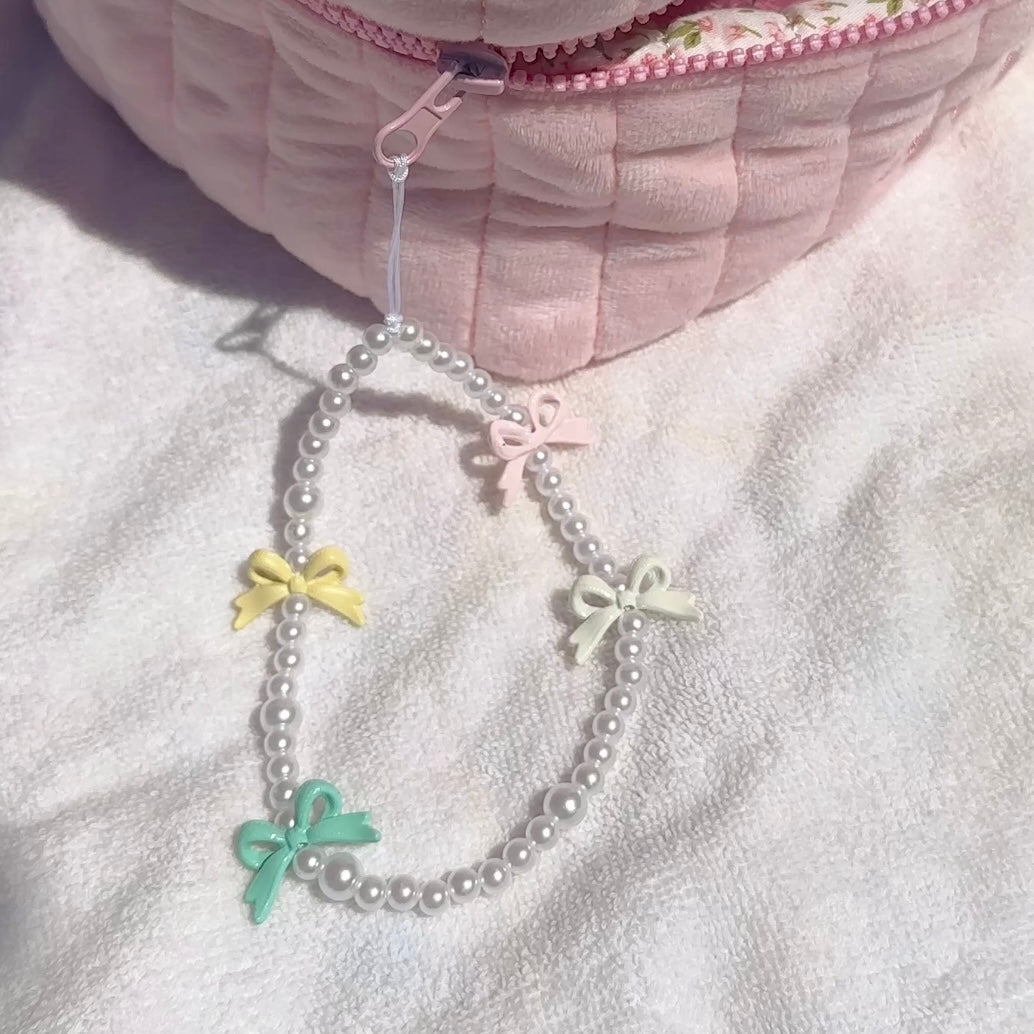 PASTEL BOW BAG CHARM-AYJAY