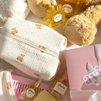 TEDDY BEAR MAKE-UP BAG-AYJAY