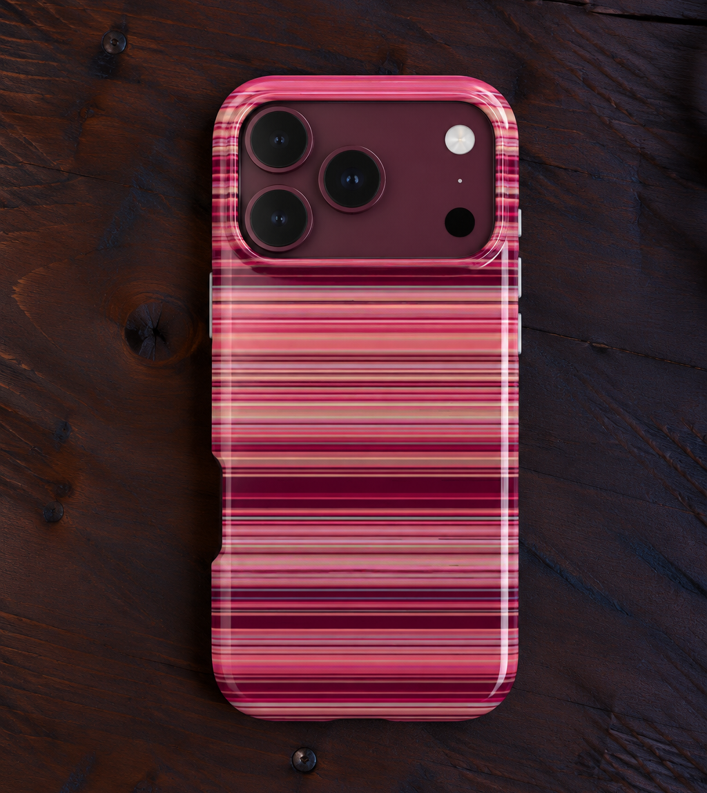 SANGRIA STRIPES PHONE CASE