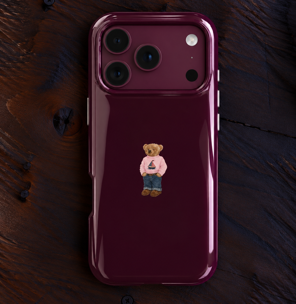MULBERRY SAILOR TEDDY BEAR PHONE CASE