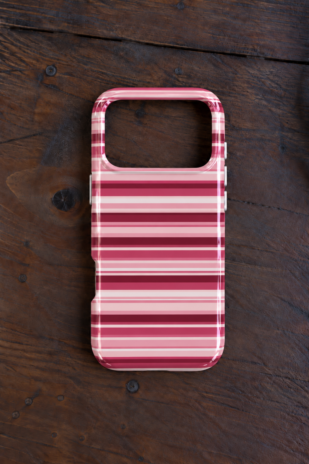 BALLET BLUSH STRIPES PHONE CASE