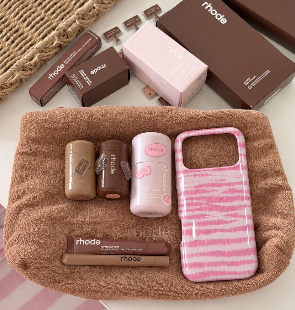 BABY PINK COASTAL WASH PHONE CASE