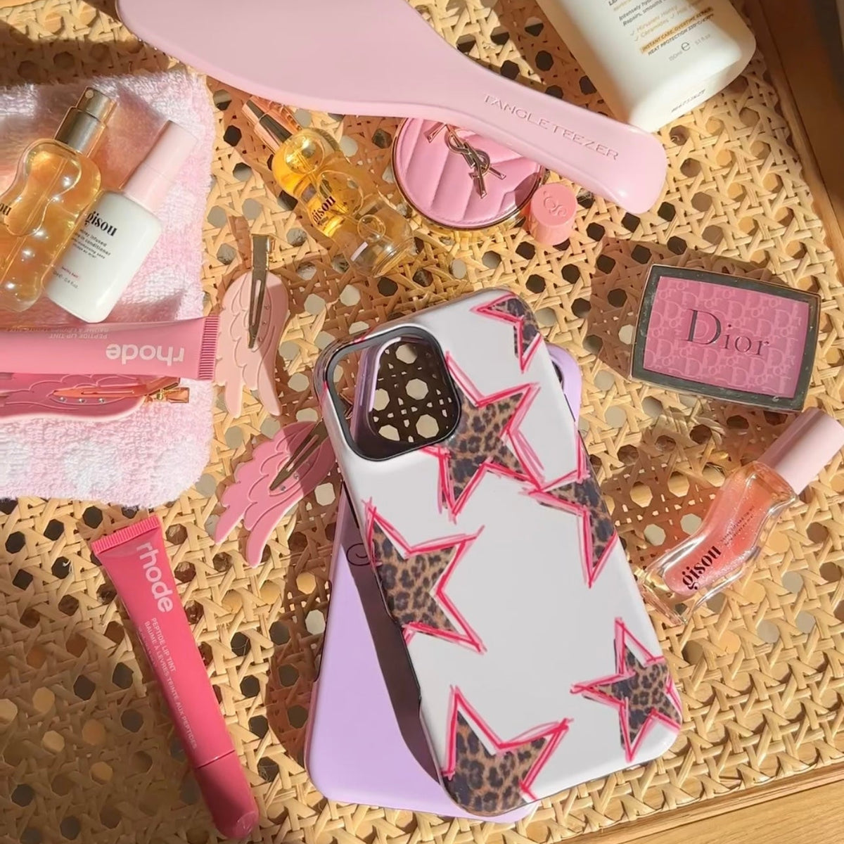 LEOPARD STARS PHONE CASE