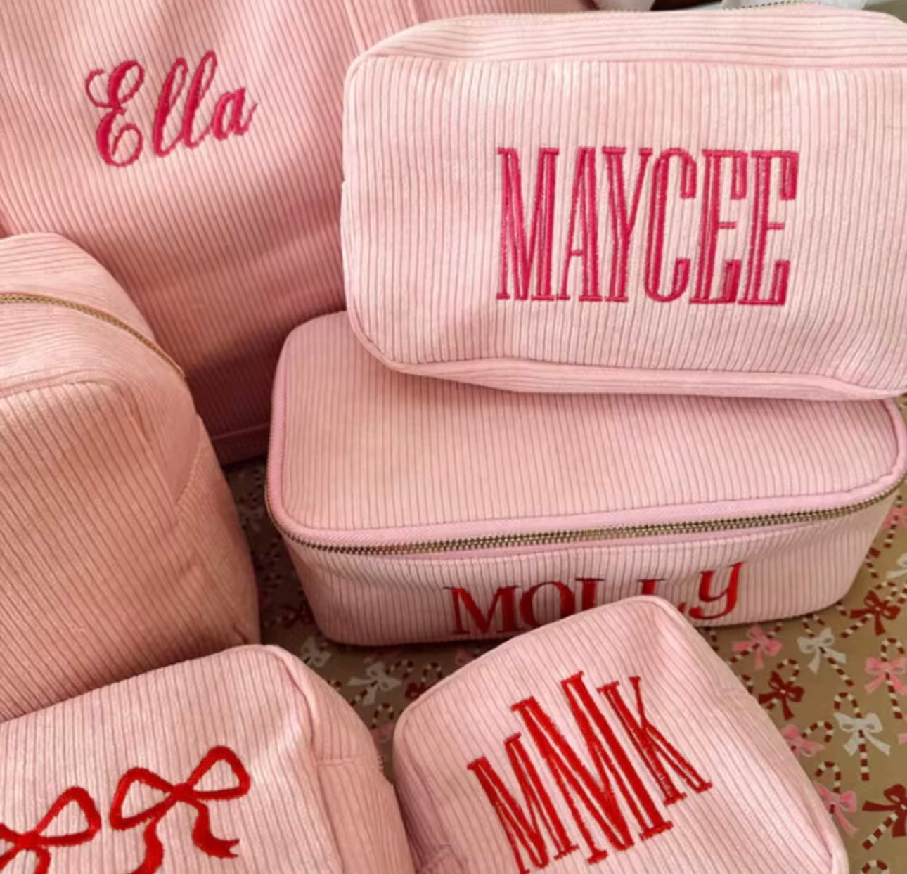 VELVET HOLIDAY CUSTOM BAG