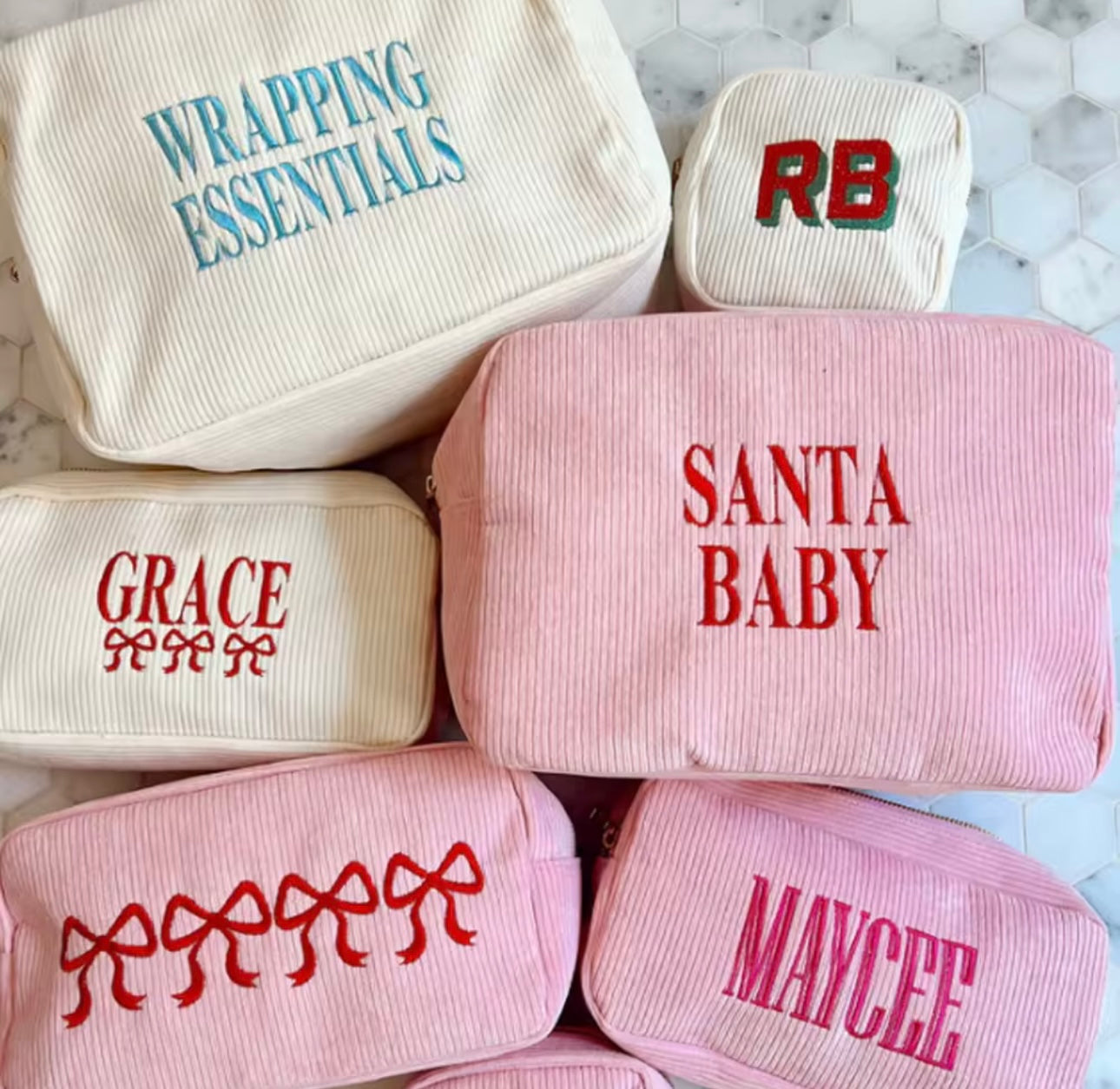 VELVET HOLIDAY CUSTOM BAG