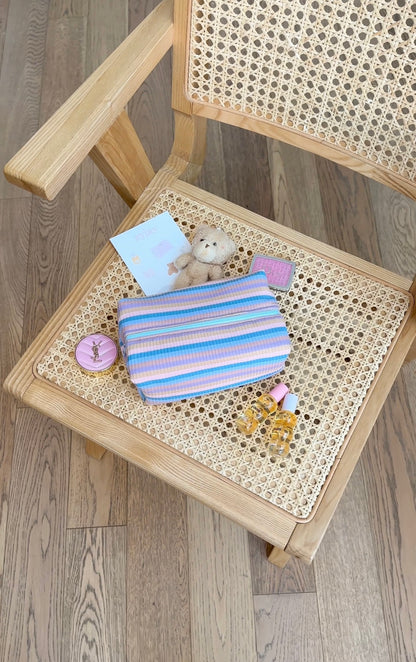 STRIPES MAKEUP BAG