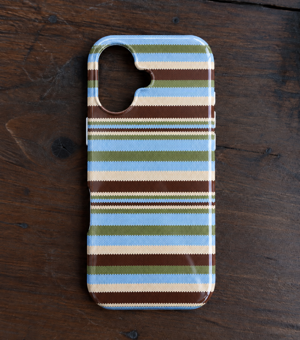 APRÈS STRIPES PHONE CASE