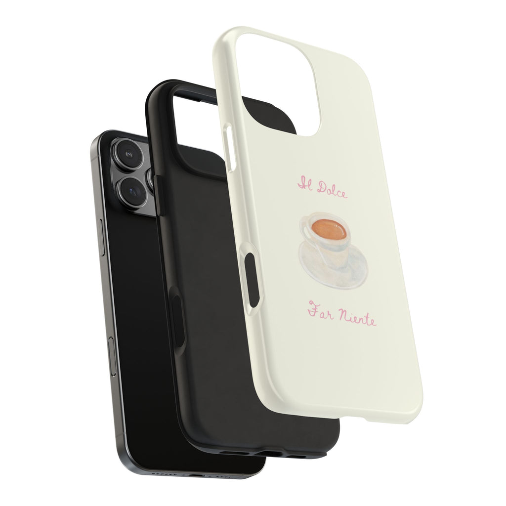 IVORY IL DOLCE FAR NIENTE ESPRESSO PHONE CASE
