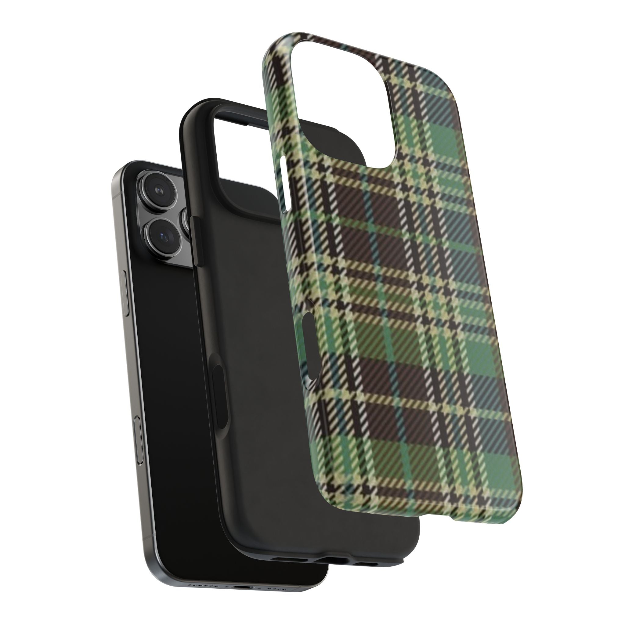 OCTOBER PLAID PHONE CASE