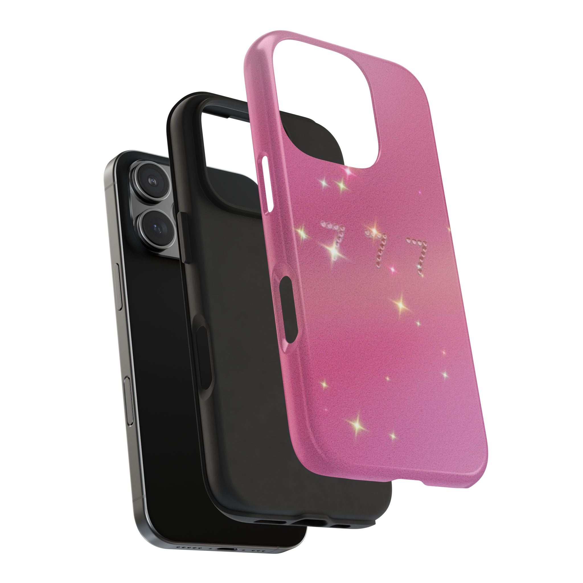 PINK 777 AURA PHONE CASE