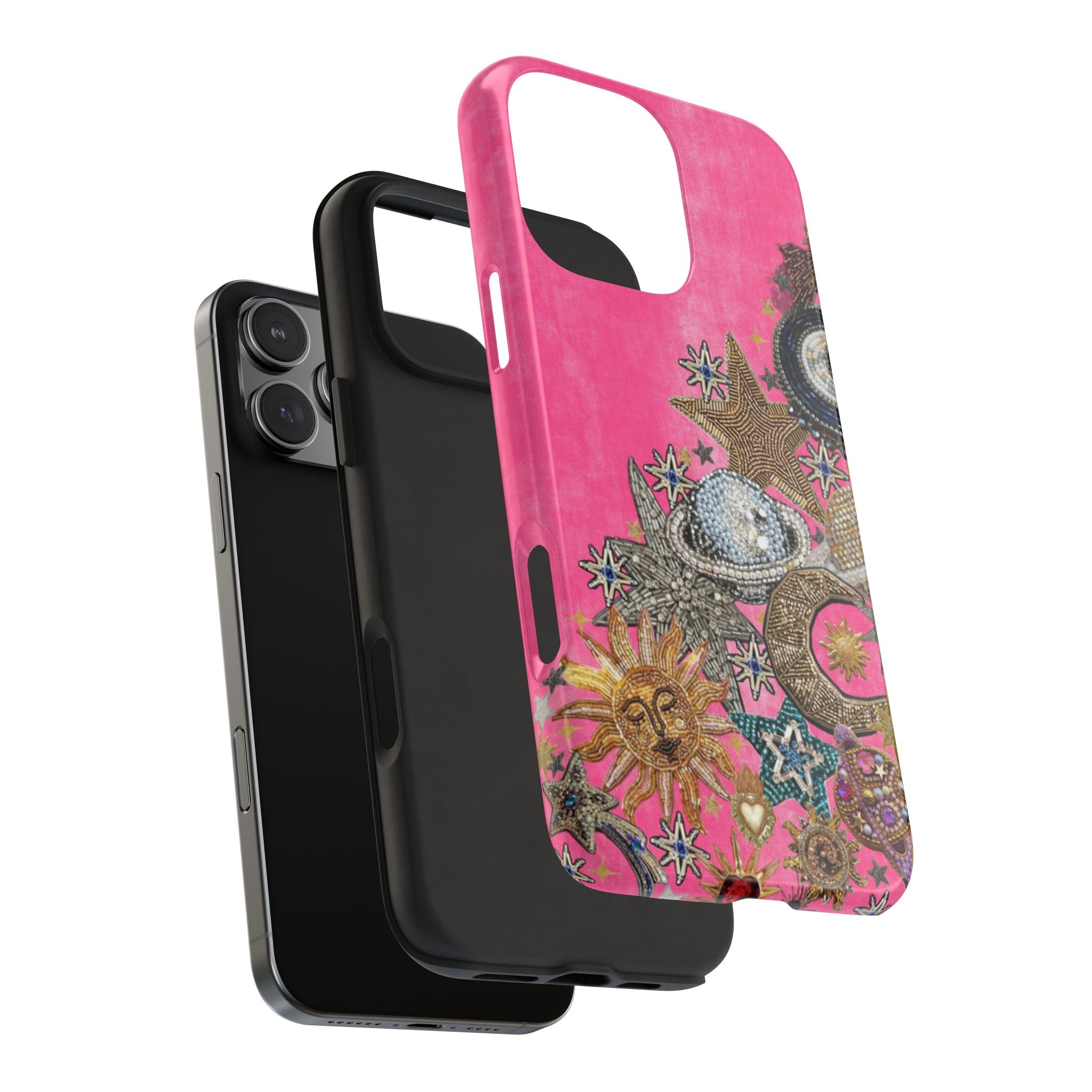 PINK ETHEREAL GALAXY PHONE CASE