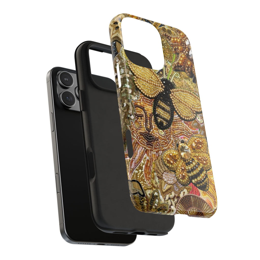 GOLD HONEYBEE PHONE CASE