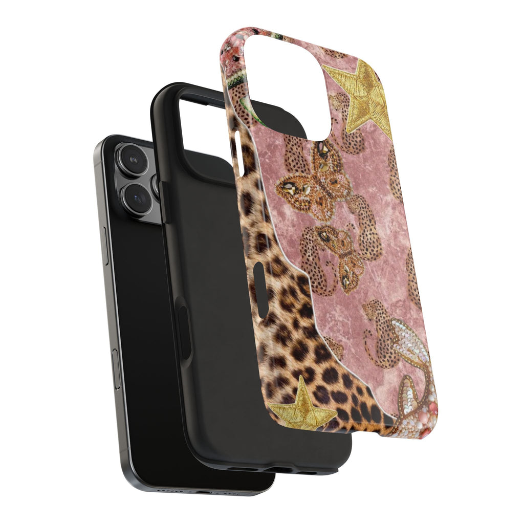 WHIMSY GOLD BUTTERFLIES PHONE CASE