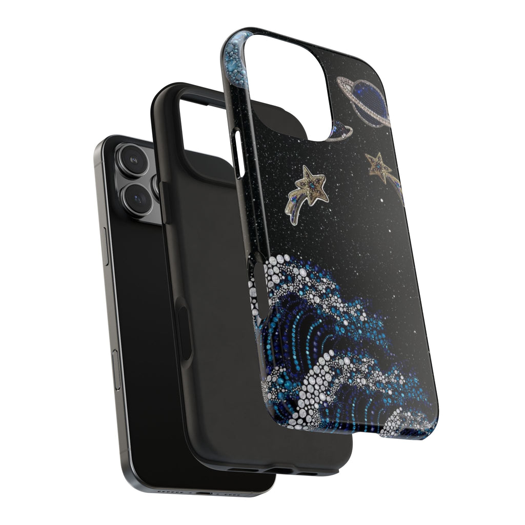 MOONLIT WAVES PHONE CASE