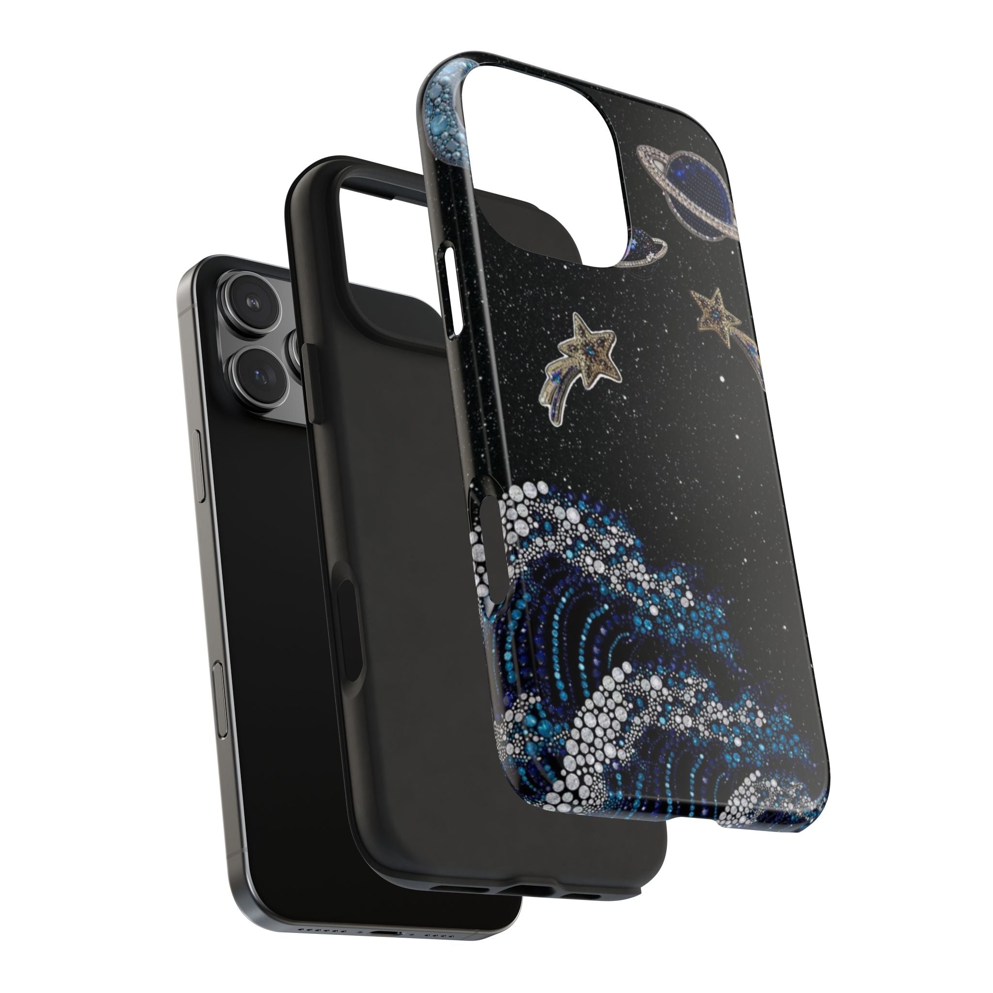 MOONLIT WAVES PHONE CASE