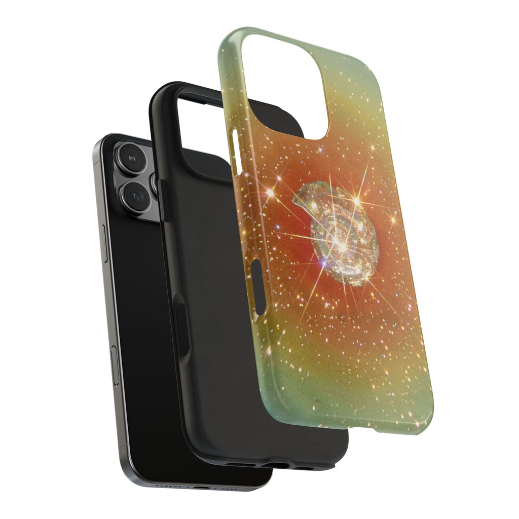WHIMSY AURA SEA SHELL PHONE CASE