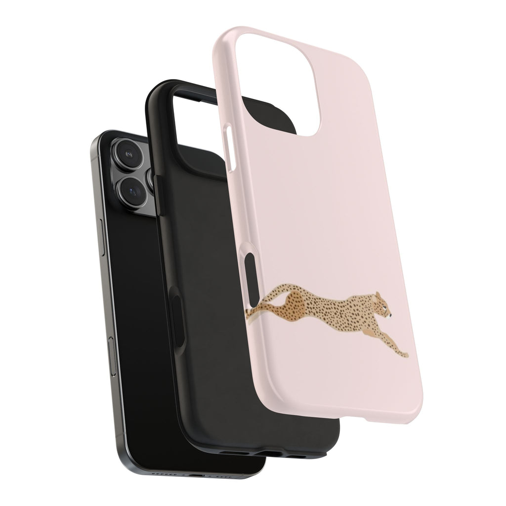 PINK JAGUAR PHONE CASE