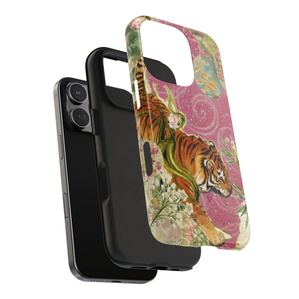 SECRET BLOOM TIGER PHONE CASE