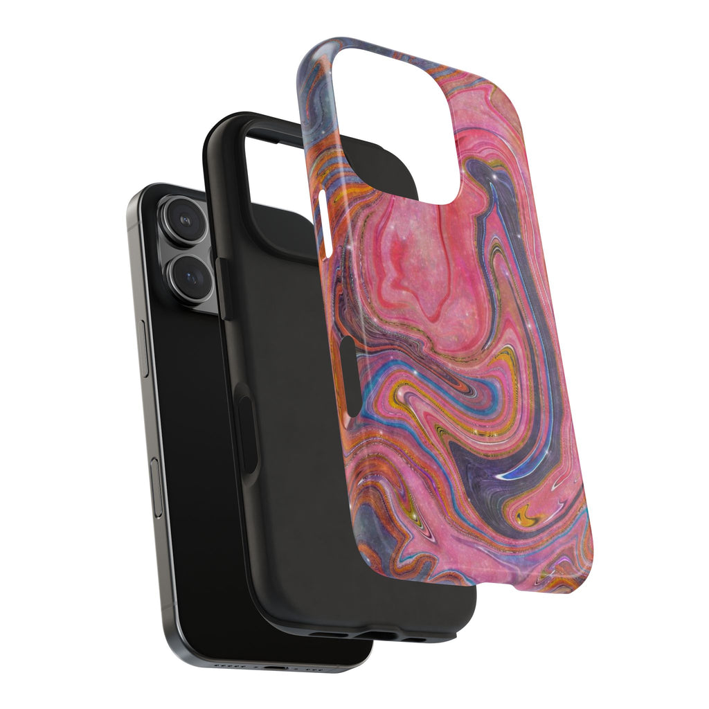 BLUE SWIRL FANTASY PHONE CASE