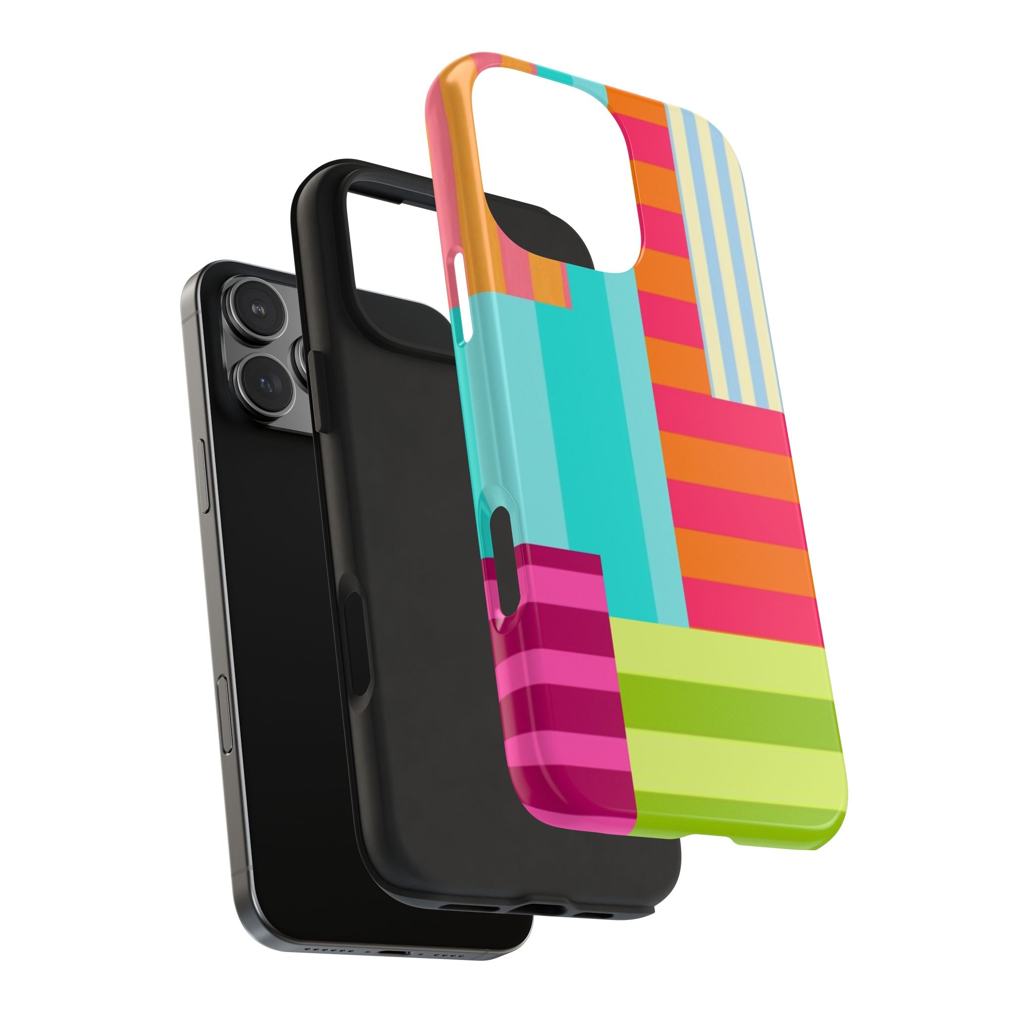 SPENCER MULTI STRIPES PHONE CASE