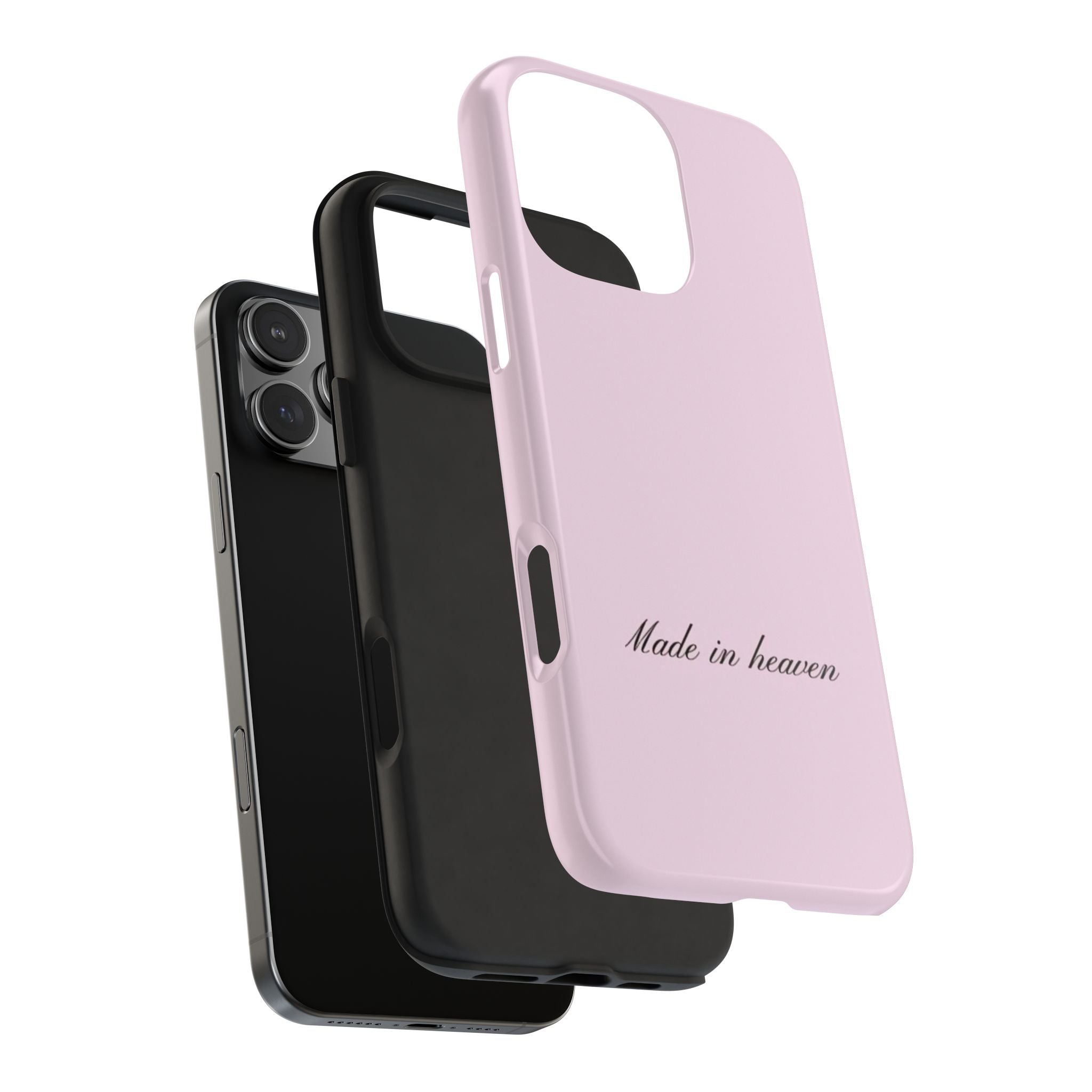 PINK MADE IN HEAVEN MINIMALIST PHONE CASE