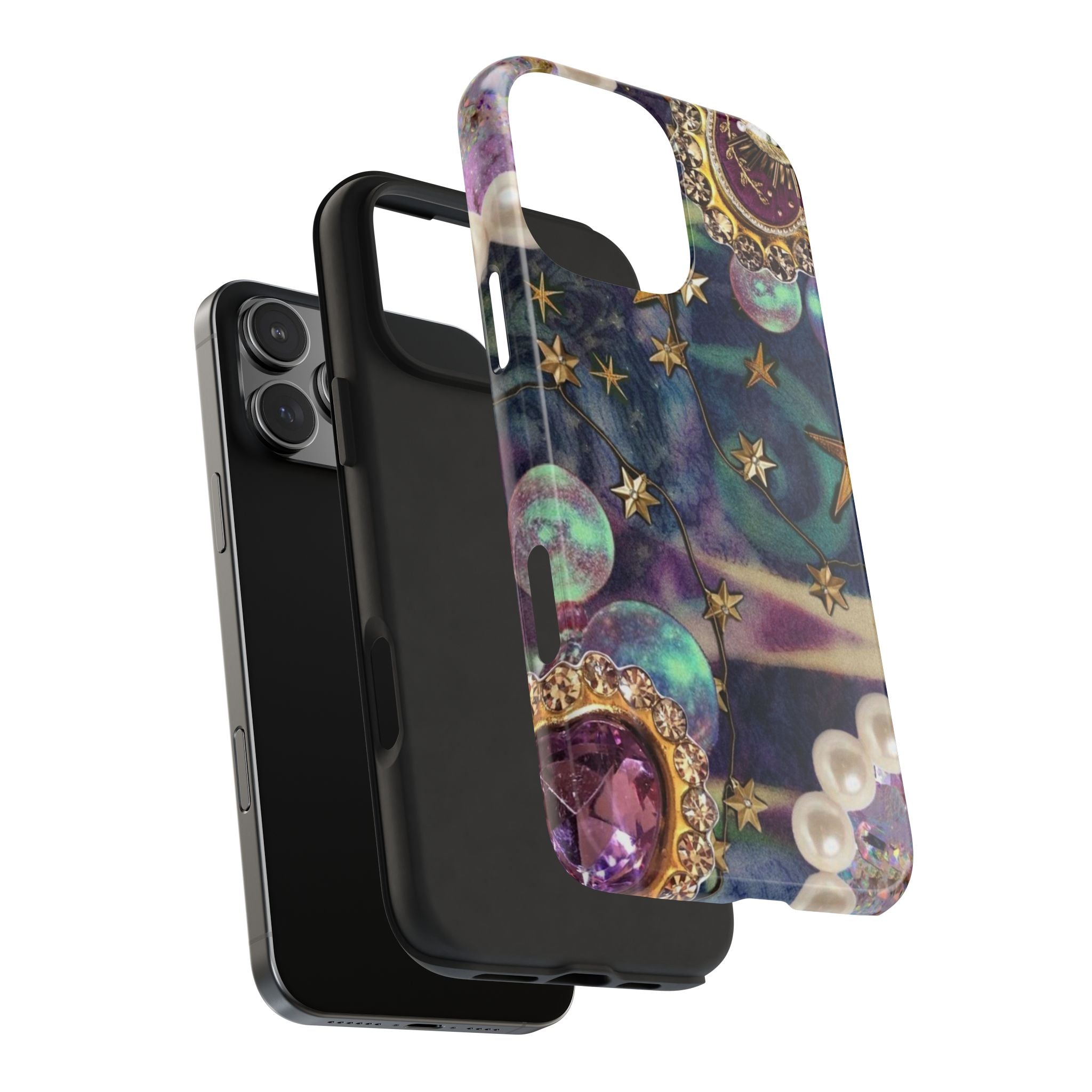 MIDNIGHT PEARL MEADOW PHONE CASE