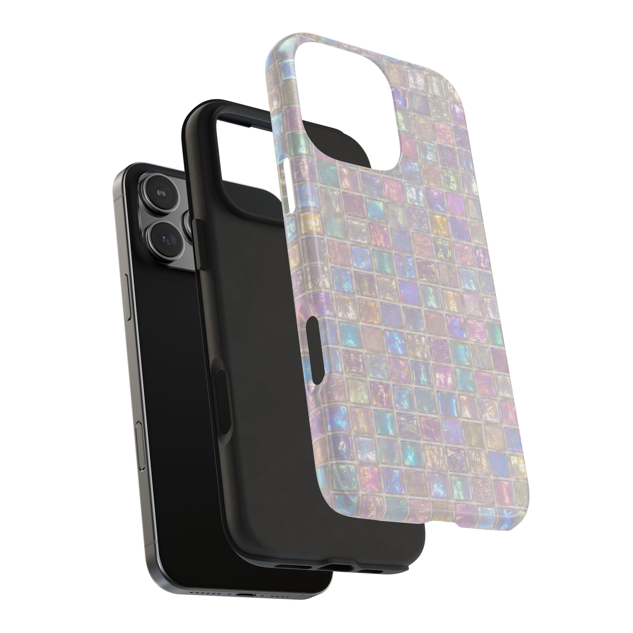 IRIDESCENT MOSAIC PHONE CASE