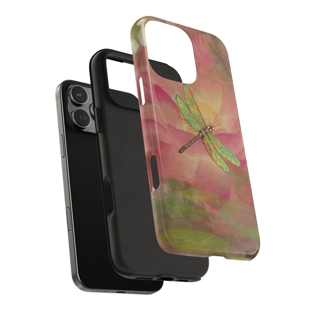SECRET GARDEN DRAGONFLY PHONE CASE