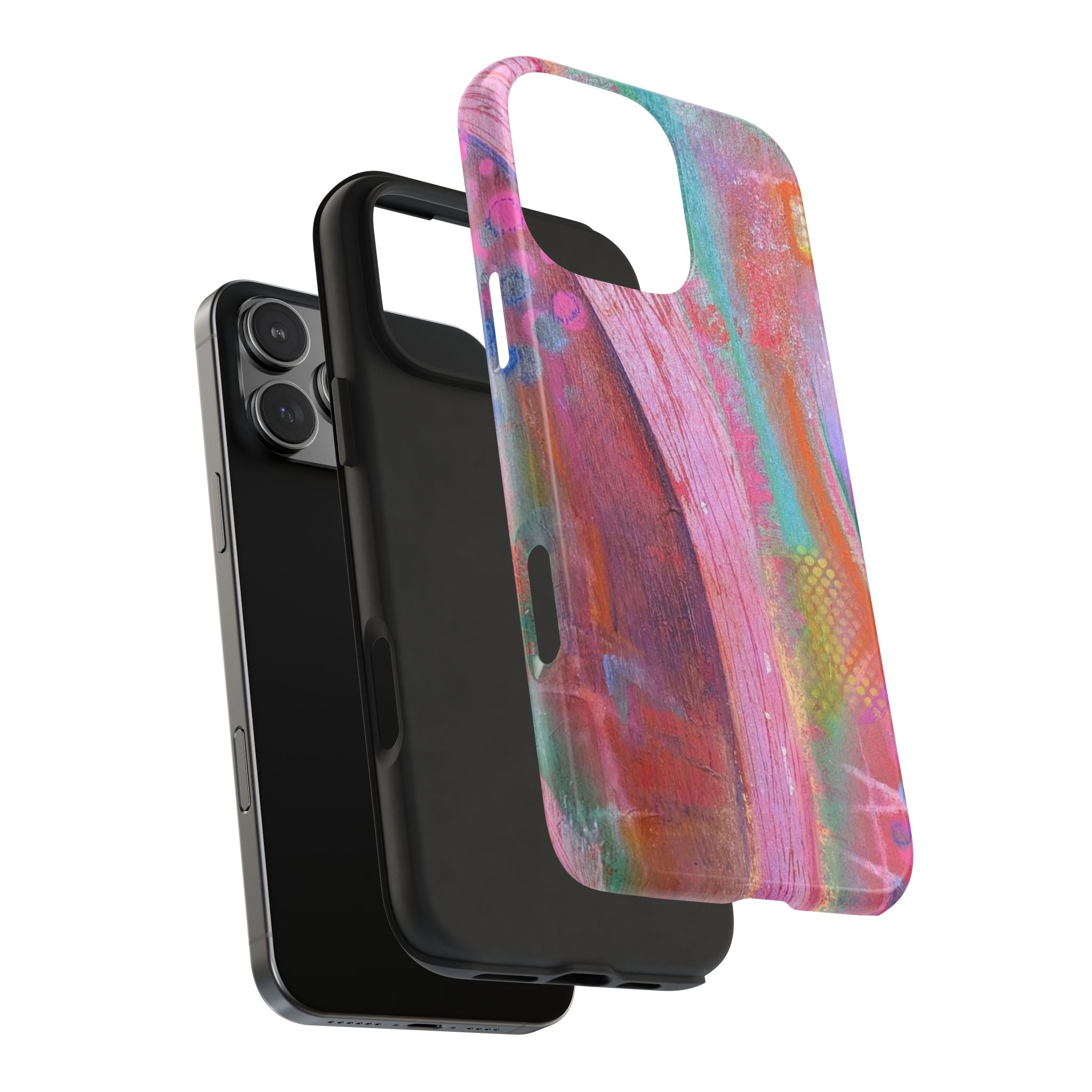PINK COSMIC BLUSH PHONE CASE