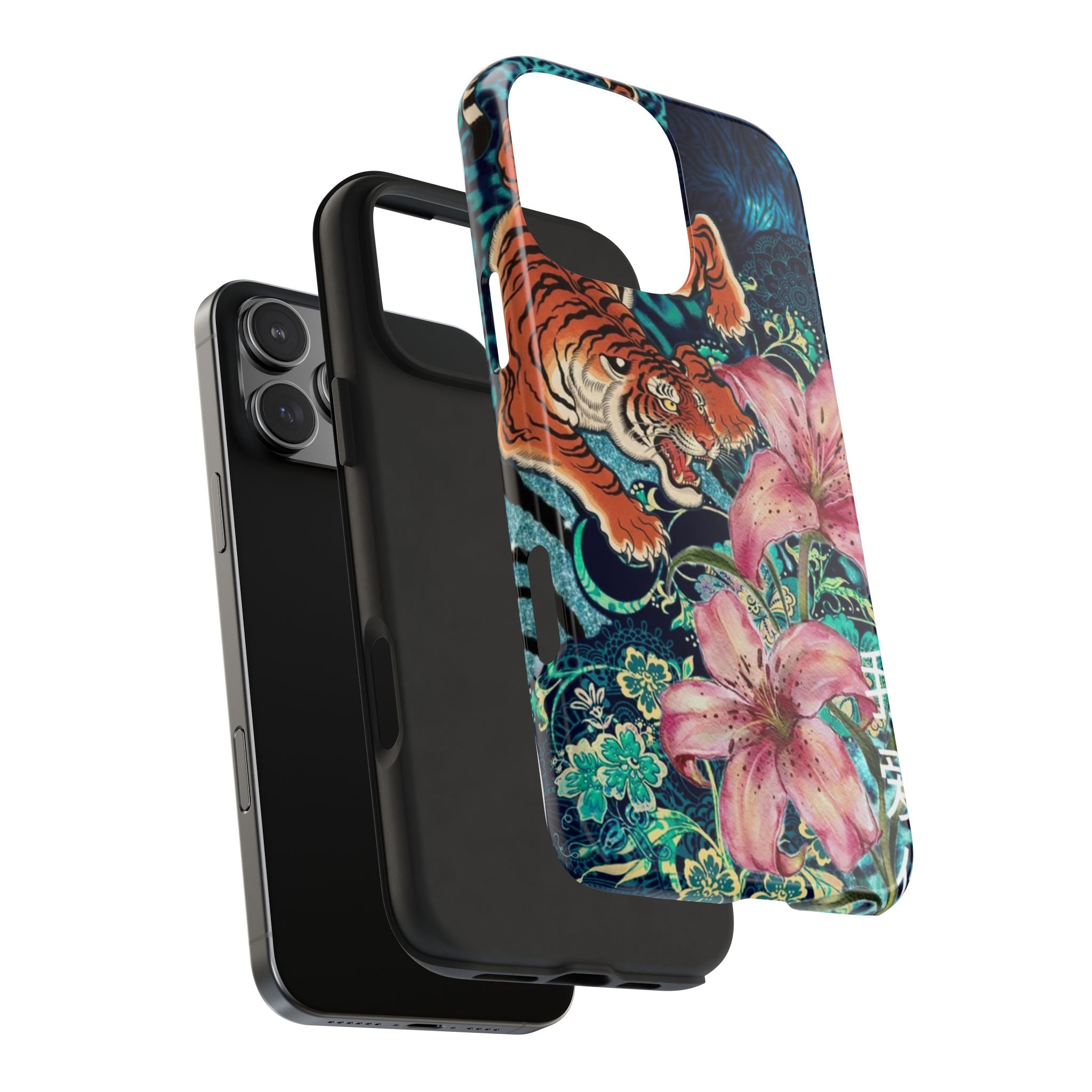 NAVY REVERIE TIGER PHONE CASE