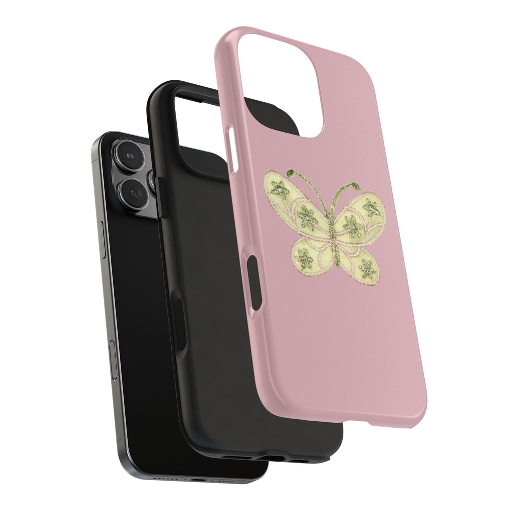 ROSE BUTTERFLY PHONE CASE