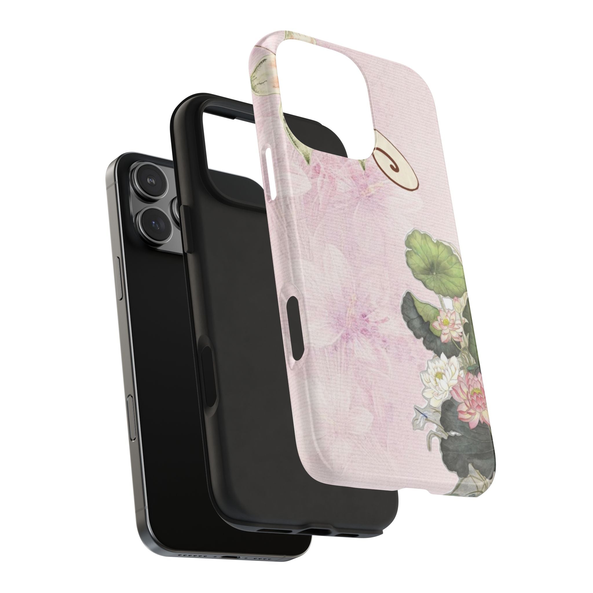 PINK WHIMSY GARDEN MUSE PHONE CASE