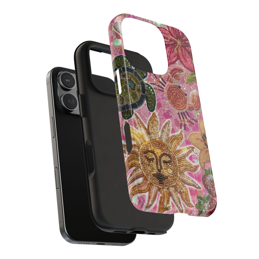 PINK PRISM PHONE CASE