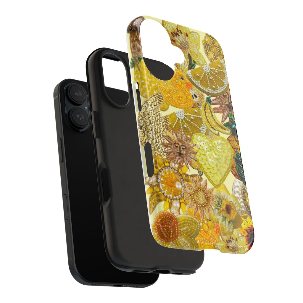 EXOTIC YELLOW PRISM PHONE CASE