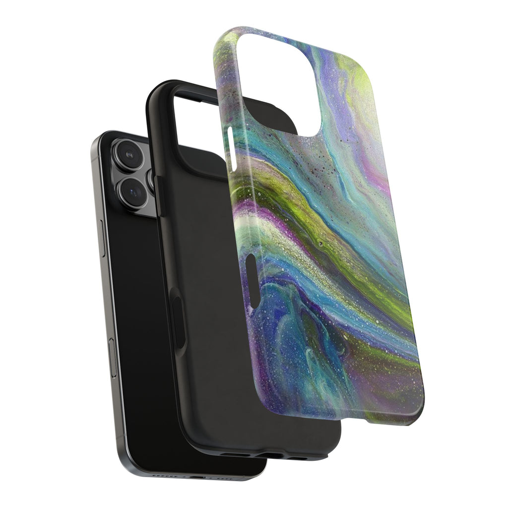 ASTRAL BLOOM GLOSS SWIRL PHONE CASE