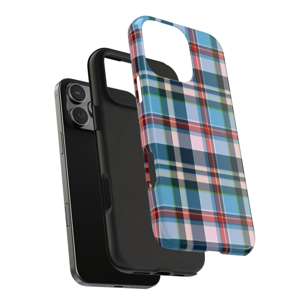 WESTERLY PLAID STRIPES PHONE CASE