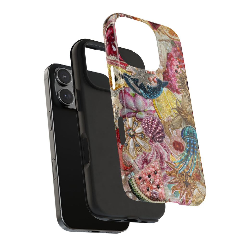 EMBELLISHED ISLAND PHONE CASE