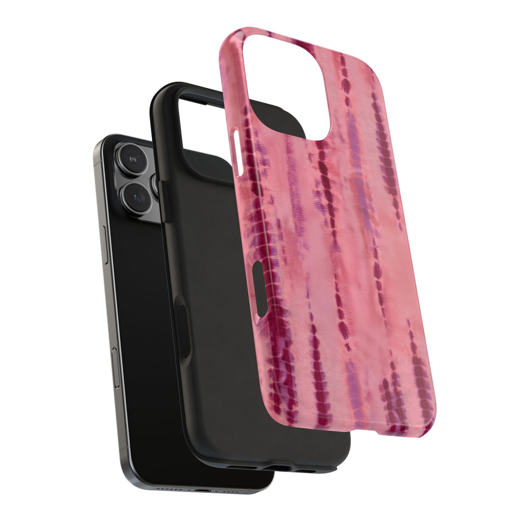 PLUM TIE-DYE PHONE CASE