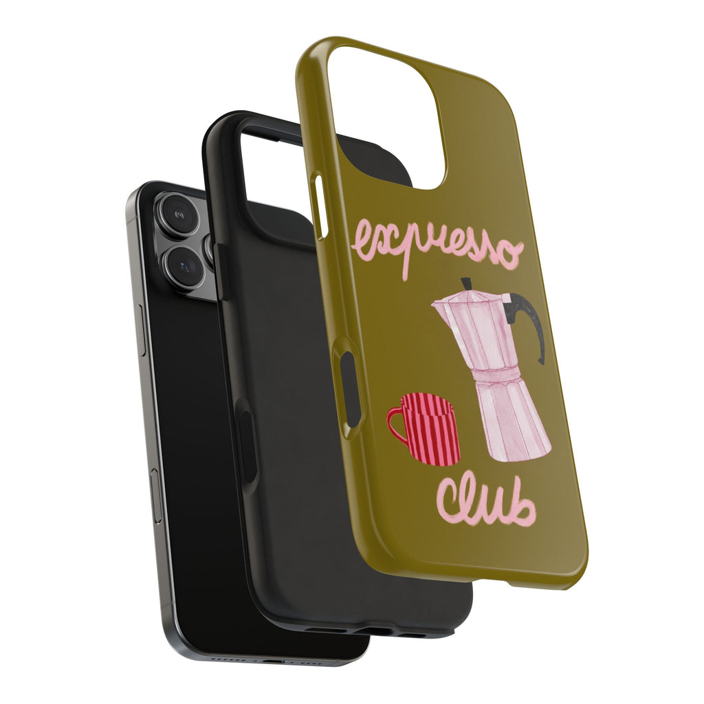 ESPRESSO CLUB ITALIAN COFFEE PHONE CASE