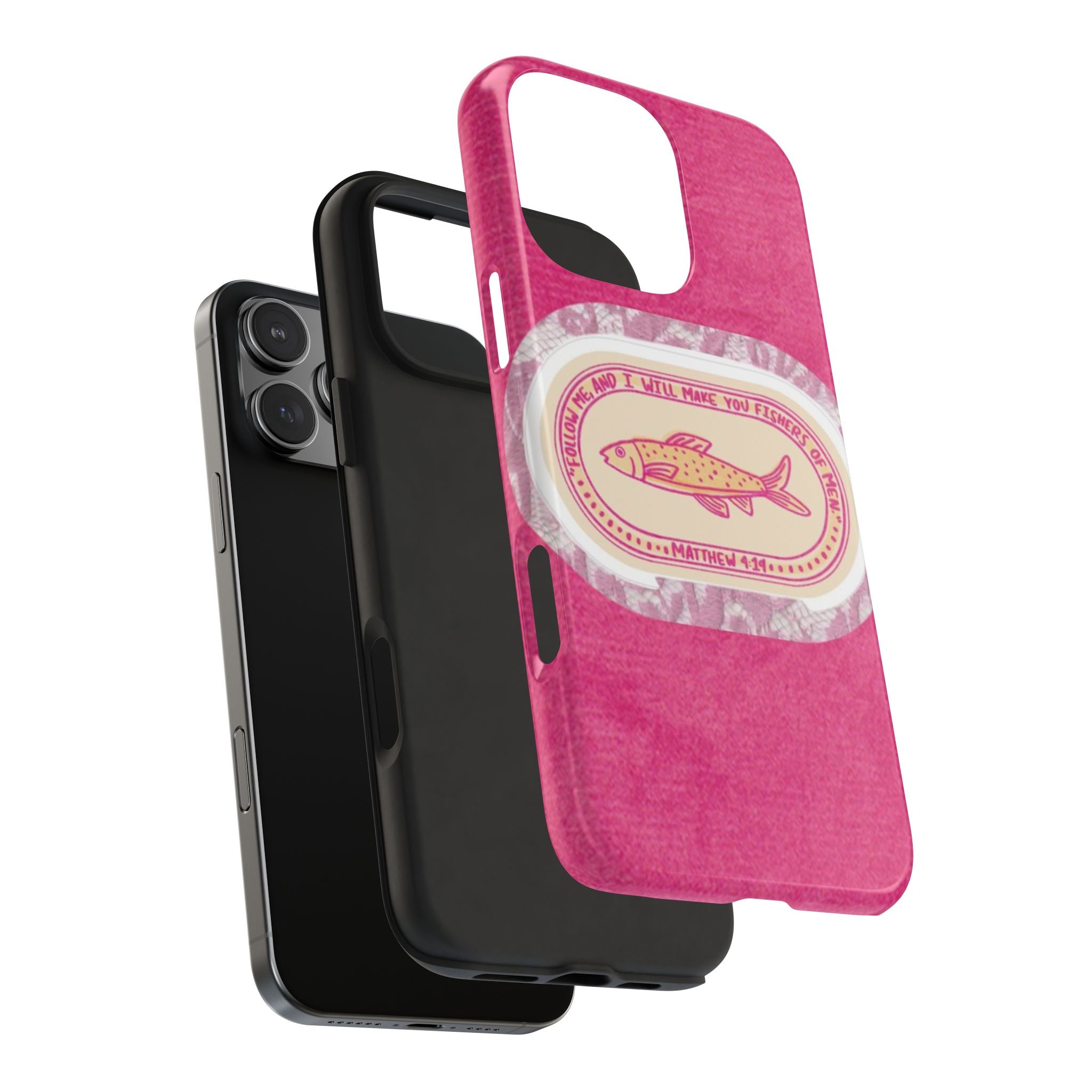 MATTHEW 4:19 PHONE CASE