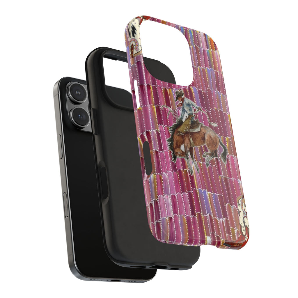 PRISM WESTERN RODEO COWBOY PHONE CASE