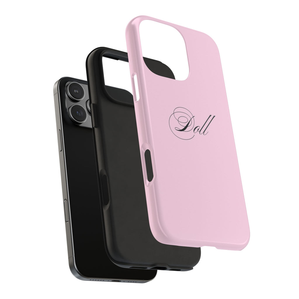 PINK DOLL PHONE CASE