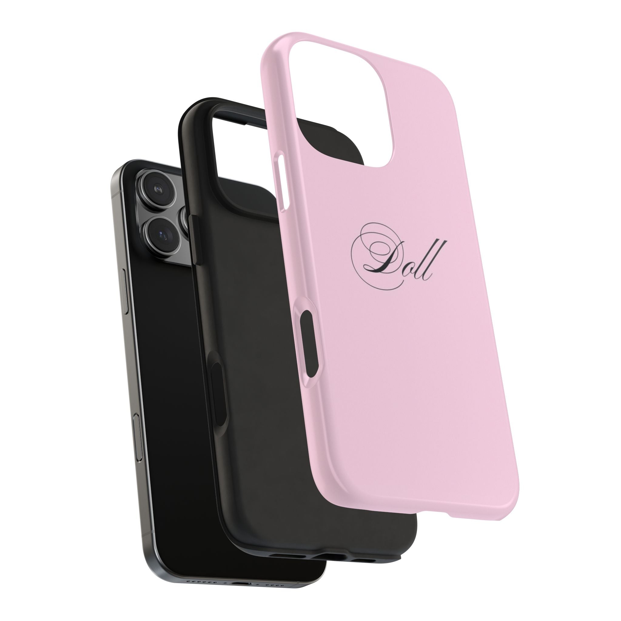 PINK DOLL PHONE CASE