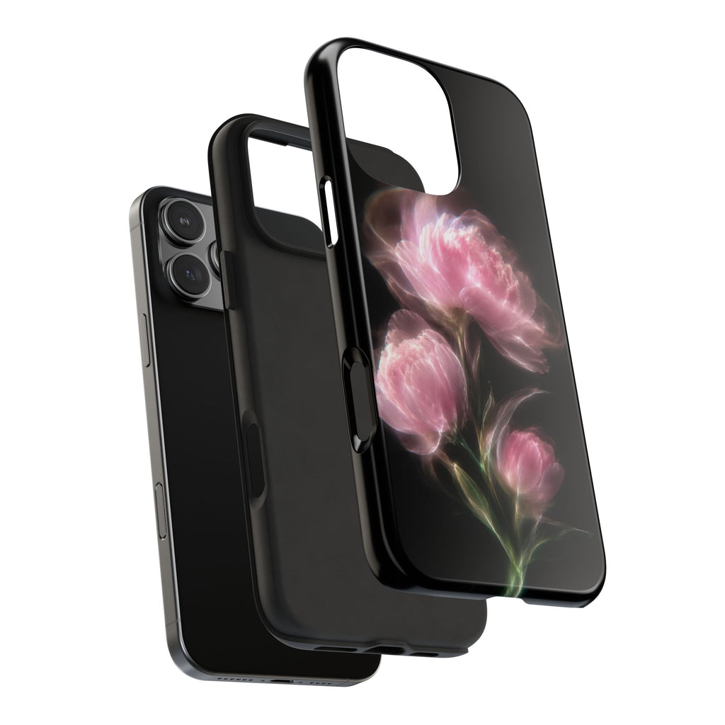 GLOWING PINK ORCHIDS PHONE CASE
